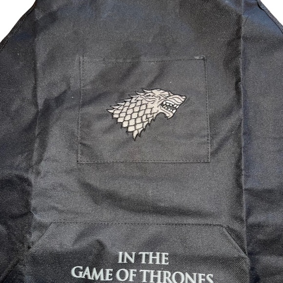 Game of Thrones Cooking Grilling Smoking Apron House Stark HBO Exclusive… - Picture 2 of 6